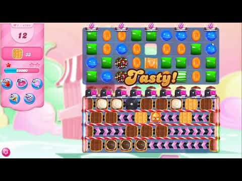 Candy Crush Saga Level 4764 NO BOOSTERS