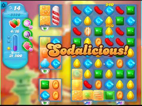 Candy Crush Soda Saga Level 3320 *