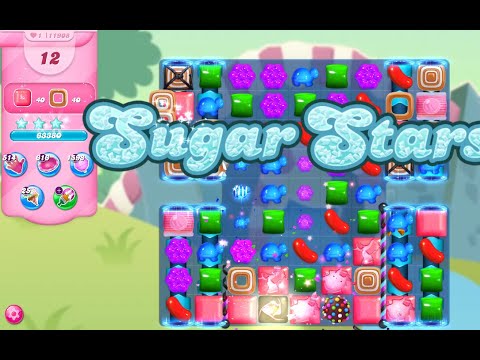 Candy Crush Saga Level 11908 (Sugar stars, No boosters)