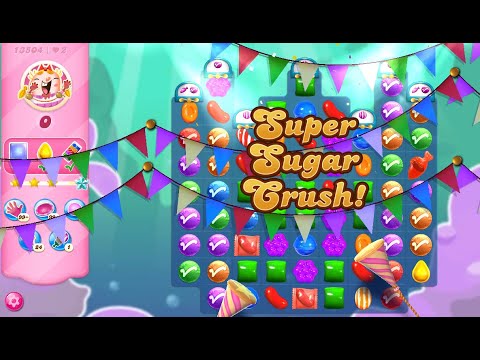 Candy Crush Saga Level 13504 (3 stars, NO boosters)