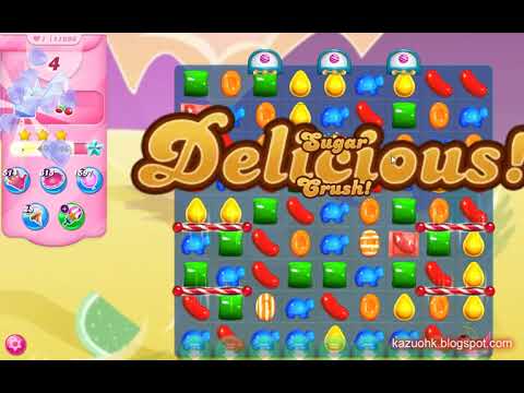 Candy Crush Saga Level 11896 (3 stars, No boosters)