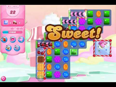 Candy Crush Saga Level 4072 NO BOOSTERS