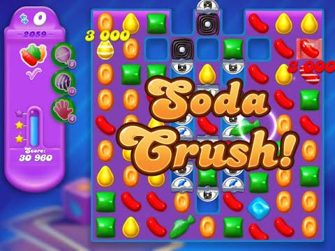 Candy Crush Soda Saga Level 2059 (NO boosters)