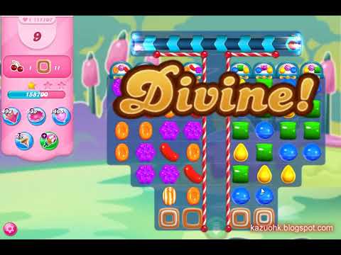 Candy Crush Saga Level 11107 (NO boosters)