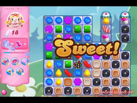 Candy Crush Saga Level 14274 (3 stars, NO boosters)