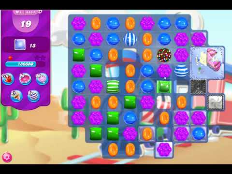 Candy Crush Saga Level 4454 NO BOOSTERS