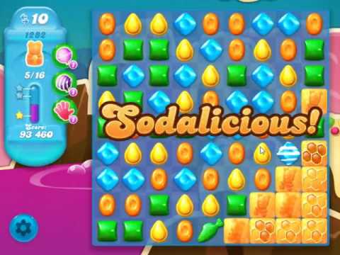 Candy Crush Soda Saga Level 1282 - NO BOOSTERS