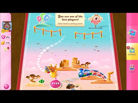 Candy Crush Saga LAST Level 9125 NO BOOSTERS