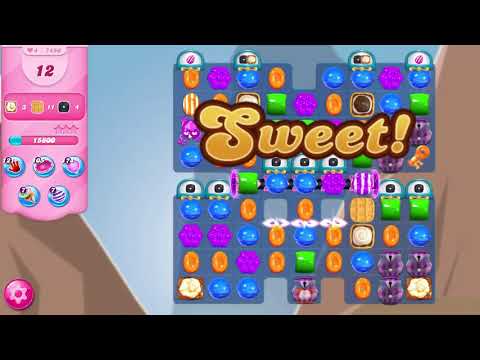 Candy Crush Saga LEVEL 7456 NO BOOSTERS