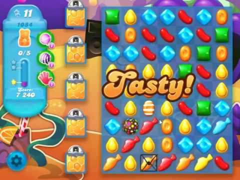 Candy Crush Soda Saga Level 1084 - NO BOOSTERS