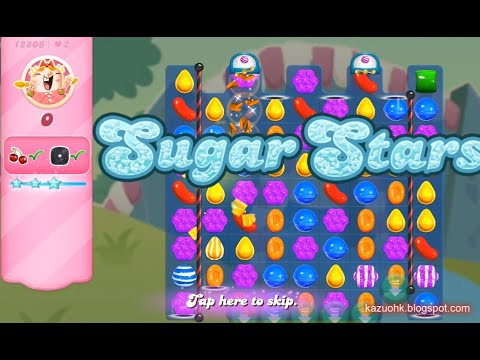 Candy Crush Saga Level 12806 (Sugar stars, No boosters)