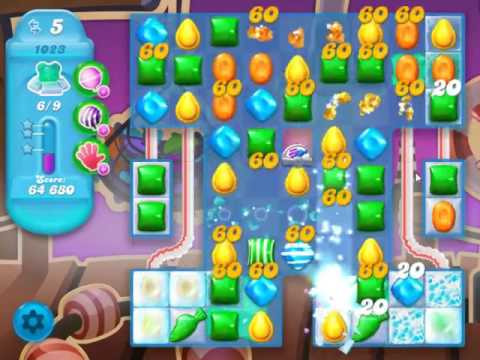 Candy Crush Soda Saga Level 1023 - NO BOOSTERS