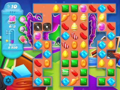 Candy Crush Soda Saga Level 554