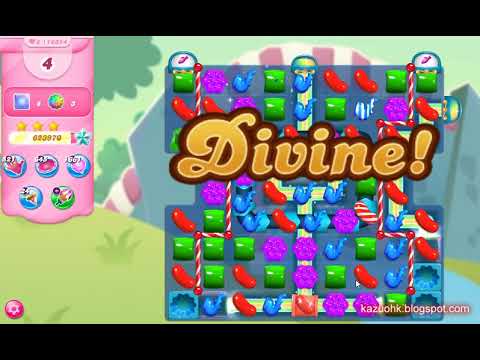 Candy Crush Saga Level 12354 (2nd version, 3 stars, No boosters)