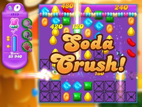 Candy Crush Soda Saga Level 1513 (3 stars, No boosters)