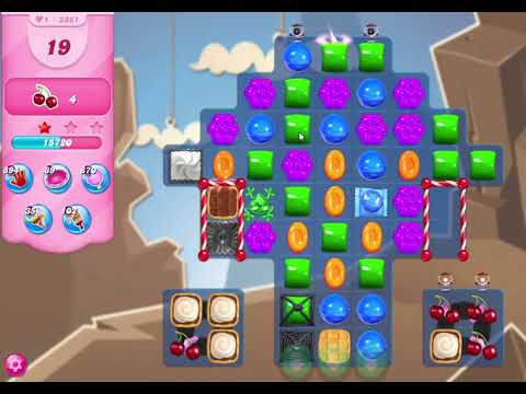 Candy Crush Saga Level 3861 NO BOOSTERS