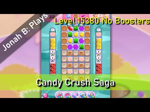 Candy Crush Saga Level 15380 No Boosters