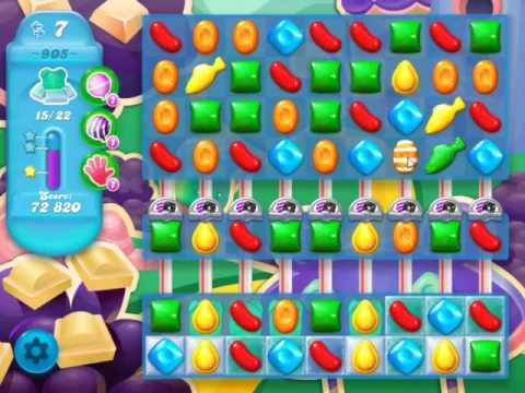 Candy Crush Soda Saga Level 905 - NO BOOSTERS