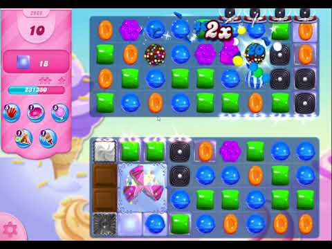 Candy Crush Saga Level 2928 NO BOOSTERS (third version)