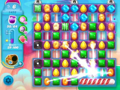 Candy Crush Soda Saga Level 1452 - NO BOOSTERS