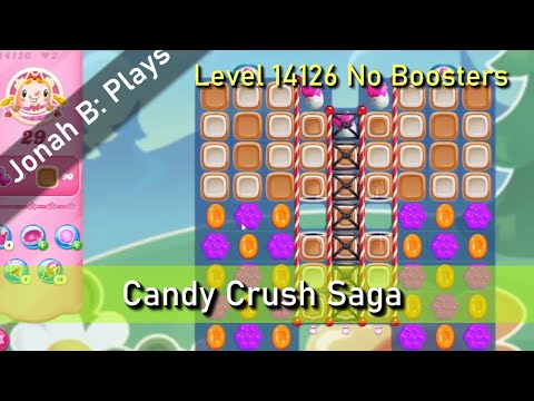 Candy Crush Saga Level 14126 No Boosters