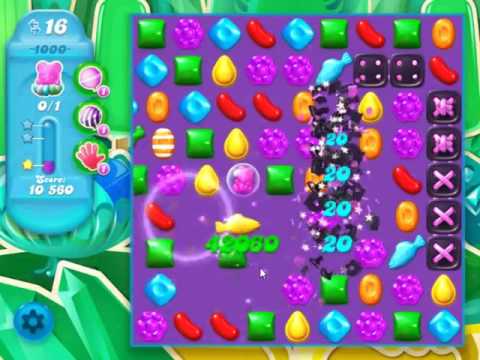 Candy Crush Soda Saga Level 1000 - NO BOOSTERS