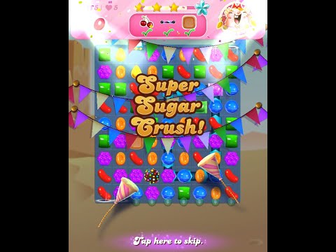 Candy Crush Saga Level 13615 (3 stars, NO boosters)