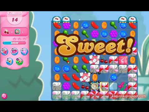 Candy Crush Saga Level 12373 (3 stars, No boosters)