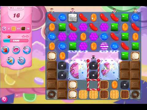 Candy Crush Saga Level 4344 NO BOOSTERS