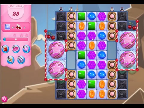 Candy Crush Saga Level 3958 NO BOOSTERS