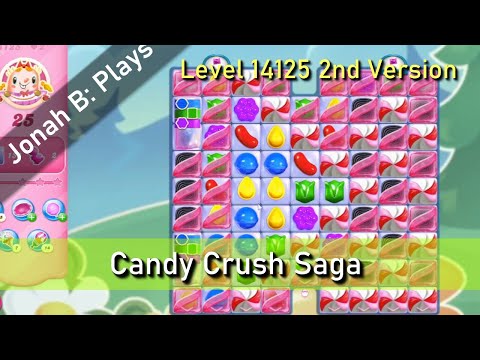 Candy Crush Saga Level 14125 2nd Version