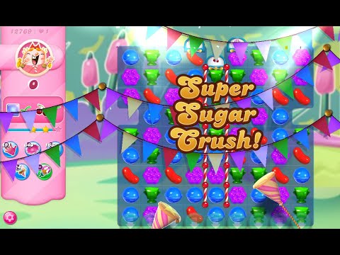 Candy Crush Saga Level 12769 (2nd version, 3 stars, No boosters)