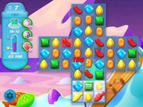 Candy Crush Soda Saga Level 703 - NO BOOSTERS