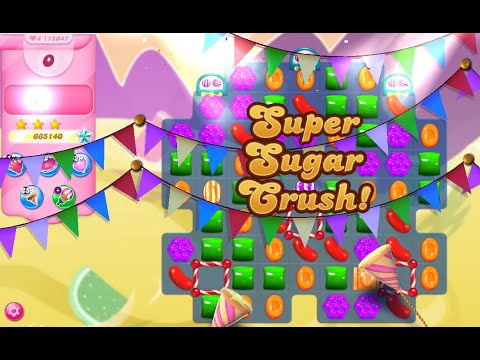 Candy Crush Saga Level 12047 (3 stars, No boosters)