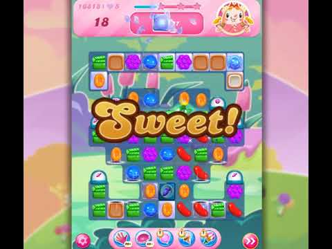 Candy Crush Saga Level 16818 (MUST SEE, so kind gave me all boosters)