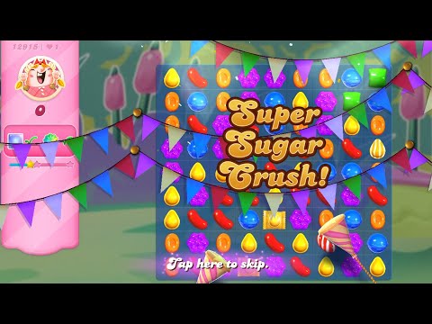 Candy Crush Saga Level 12915 (NO boosters)