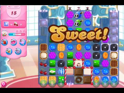 Candy Crush Saga Level 4007 NO BOOSTERS