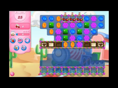 Candy Crush Saga Level 4201 NO BOOSTERS