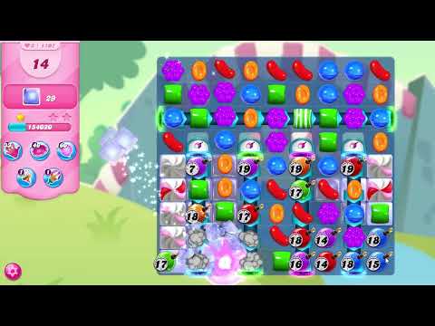 Candy Crush Saga Level 1107 NO BOOSTERS