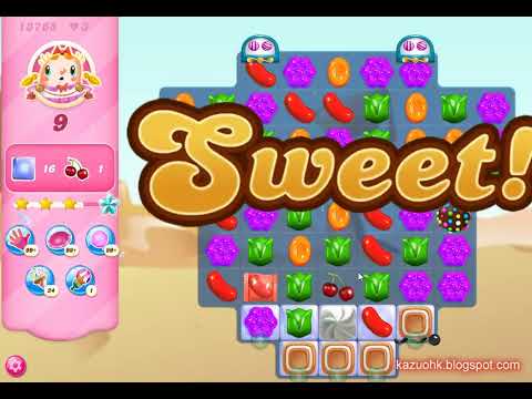 Candy Crush Saga Level 13765 (3 stars, NO boosters)