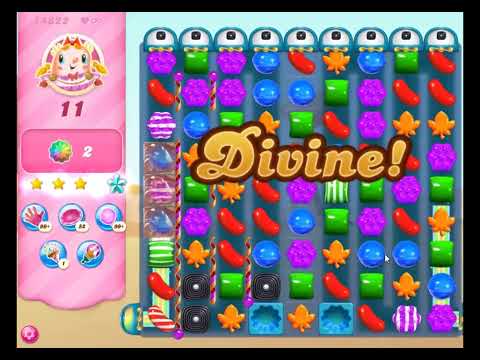 Candy Crush Saga Level 14822 - NO BOOSTERS | SKILLGAMING ✔️