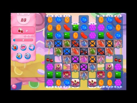 Candy Crush Saga Level 4461 NO BOOSTERS