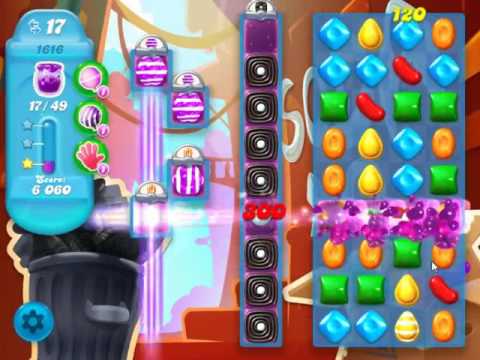 Candy Crush Soda Saga Level 1616 - NO BOOSTERS