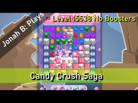 Candy Crush Saga Level 15538 No Boosters