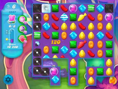 Candy Crush Soda Saga Level 1257 - NO BOOSTERS