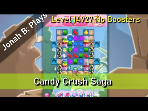 Candy Crush Saga Level 14927 No Boosters