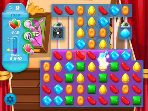 Candy Crush Soda Saga Level 1358 - NO BOOSTERS