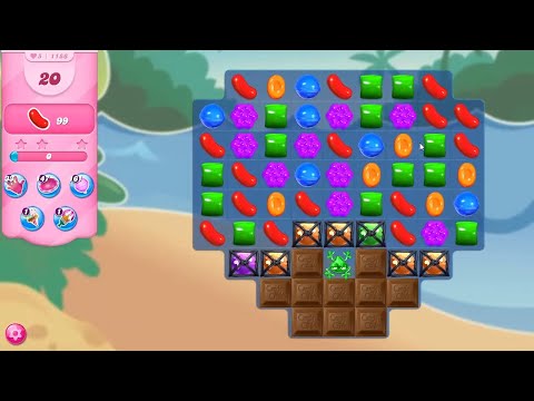 Candy Crush Saga Level 1186 NO BOOSTERS