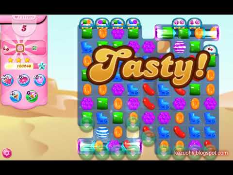 Candy Crush Saga Level 11371 (3 stars, No boosters, 2nd version)