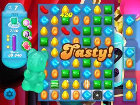 Candy Crush Soda Saga Level 1131 - NO BOOSTERS